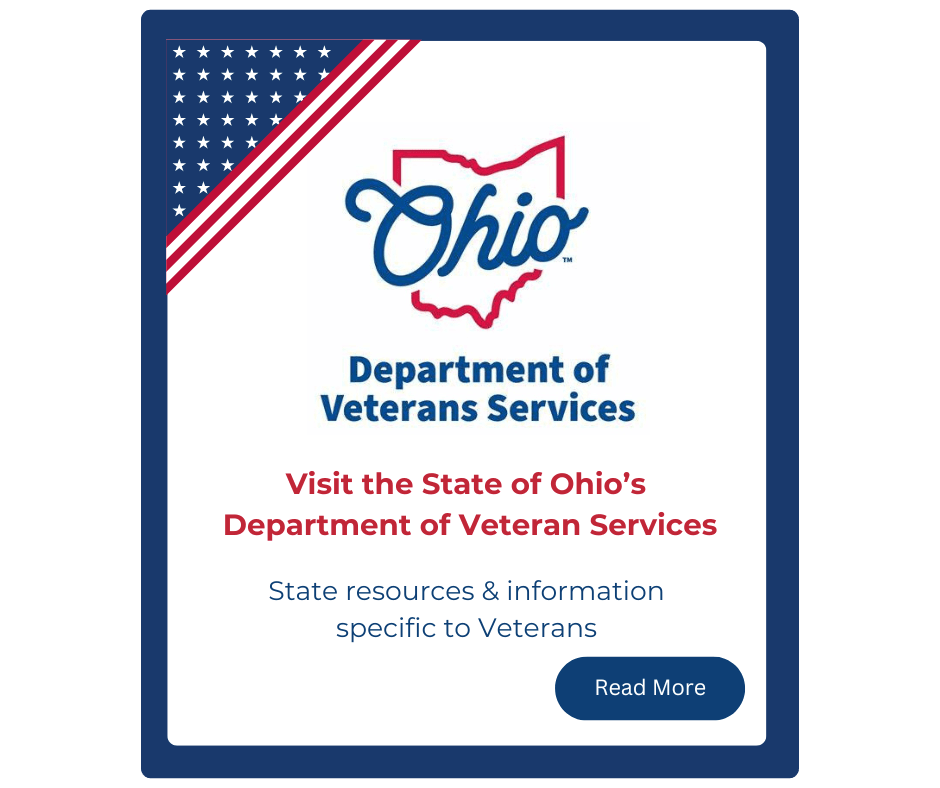 box with blue outline, american flag in corner 